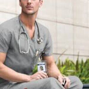 NWT Dickies Man Scrub Top